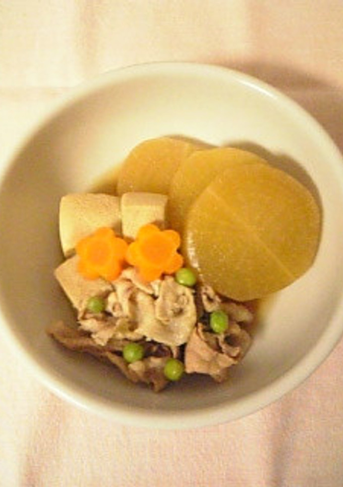 ●○ちょっぴり甘めの大根と豚肉の煮物○●-レシピのメイン写真
