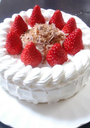 いちごのショートケーキ　☆ジェノワーズ☆-レシピのメイン写真