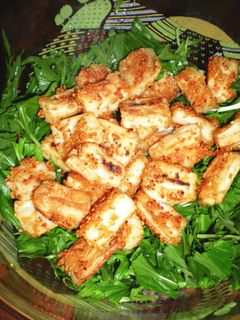 焼き麩で超簡単!からあげ風サラダ!-レシピのメイン写真