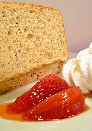 いちごミルクのシフォンケーキ-レシピのメイン写真
