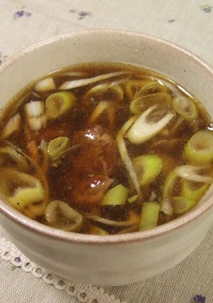 素麺にも！やきとり缶で簡単つけだれ-レシピのメイン写真
