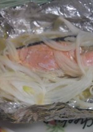 初心者れしぴ★サーモンの包み焼き-レシピのメイン写真