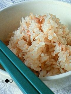梅としらすの*あっさ〜り炊き込みご飯-レシピのメイン写真