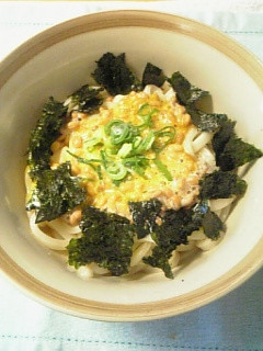 ●○簡単!納豆とろとろうどん○●-レシピのメイン写真