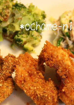 鶏むね肉のあおのりチーズカツ-レシピのメイン写真