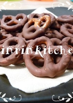 ☆*♥ チョコがけプレッシェル☆*♥-レシピのメイン写真