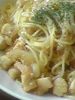 鶏肉のネギ塩パスタ♥-レシピのメイン写真