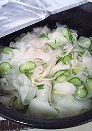 楽々♪きゅうりと大根の酢物-レシピのメイン写真