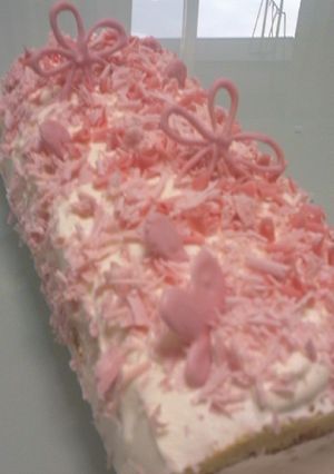 ✿春色✿ロールケーキ-レシピのメイン写真