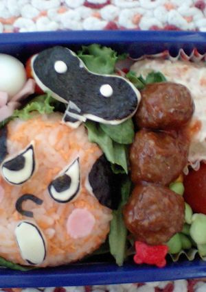 ★ぜんまいざむらい★キャラ弁♪♪-レシピのメイン写真
