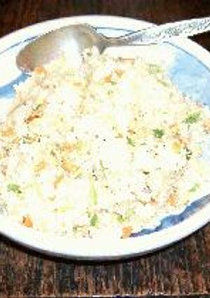 ヘルシーたらこ野菜チャーハン-レシピのメイン写真