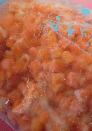 １歳児のご飯　ゆでにんじんのストック-レシピのメイン写真