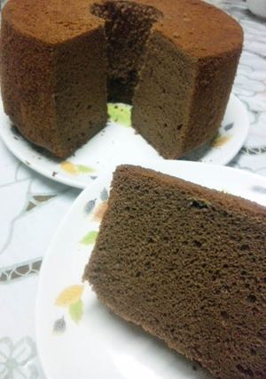 チョコレートdeシフォンケーキ♪-レシピのメイン写真