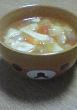 トマトのコンソメスープ-レシピのメイン写真