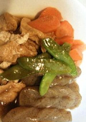 ごはんがすすむ♪甘辛コンニャク＆お揚げ煮-レシピのメイン写真