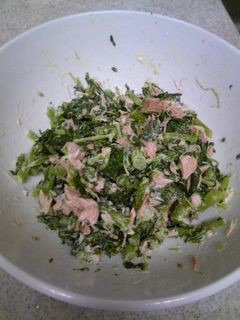 子供も食べる!?春菊サラダ-レシピのメイン写真