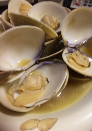 ☆はまぐりの酒蒸し☆バター醤油味☆-レシピのメイン写真