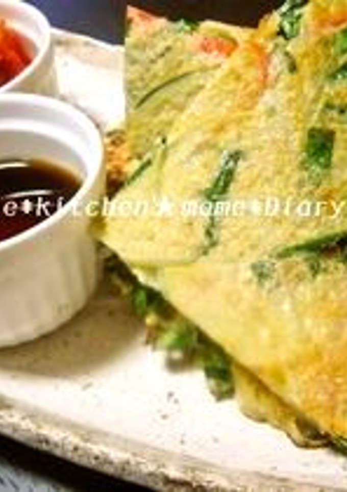 蓮根でもっちもち♪ちぢみ-レシピのメイン写真