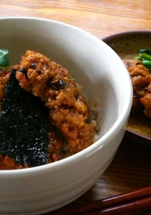 簡単！レンコンの甘辛丼-レシピのメイン写真