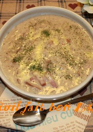 手軽にポルチーニ茸のリゾット-レシピのメイン写真