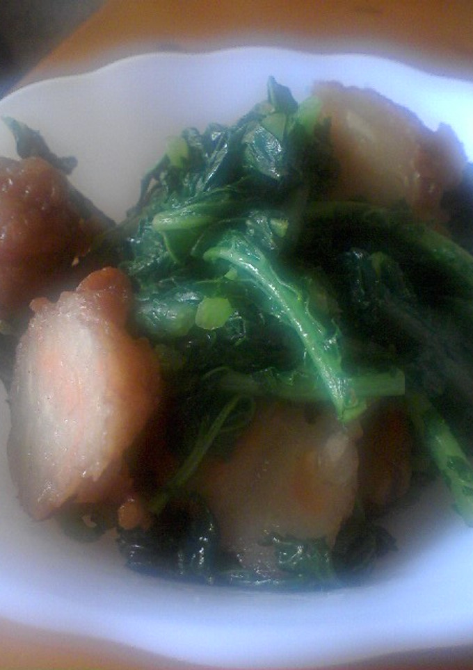 かき菜とさつま揚げの炒め物-レシピのメイン写真