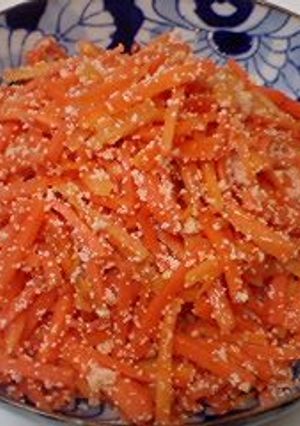人参だけでこんなに美味しいめんたい炒め！-レシピのメイン写真