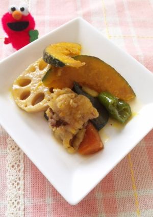 簡単作り置き♪鶏肉と野菜の素揚げ漬け-レシピのメイン写真