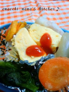 お弁当に「にんにく香る❤たまご焼き」-レシピのメイン写真