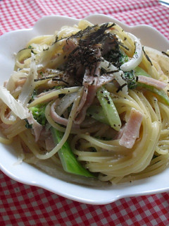 ランチに♪あっさりたらこクリームパスタ-レシピのメイン写真