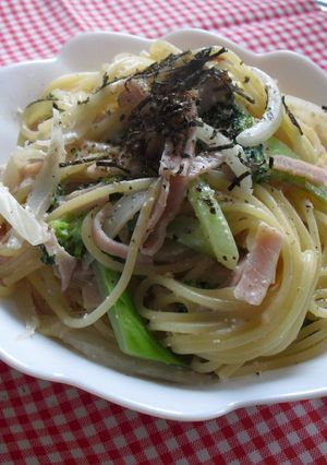 ランチに♪あっさりたらこクリームパスタ-レシピのメイン写真