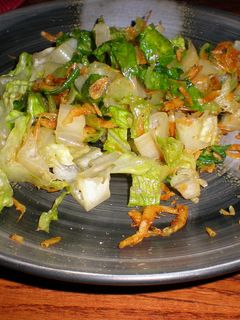 レタスと干しえびの炒め物-レシピのメイン写真