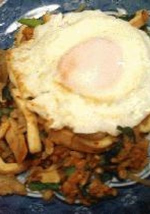 いかにらキムチチャーハン-レシピのメイン写真