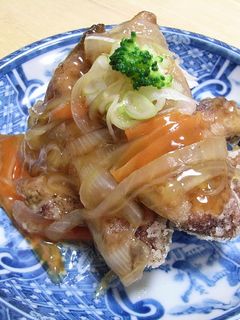 サンマの甘酢あんかけ-レシピのメイン写真
