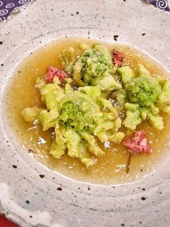 ふきのとうのみぞれ餡かけ-レシピのメイン写真