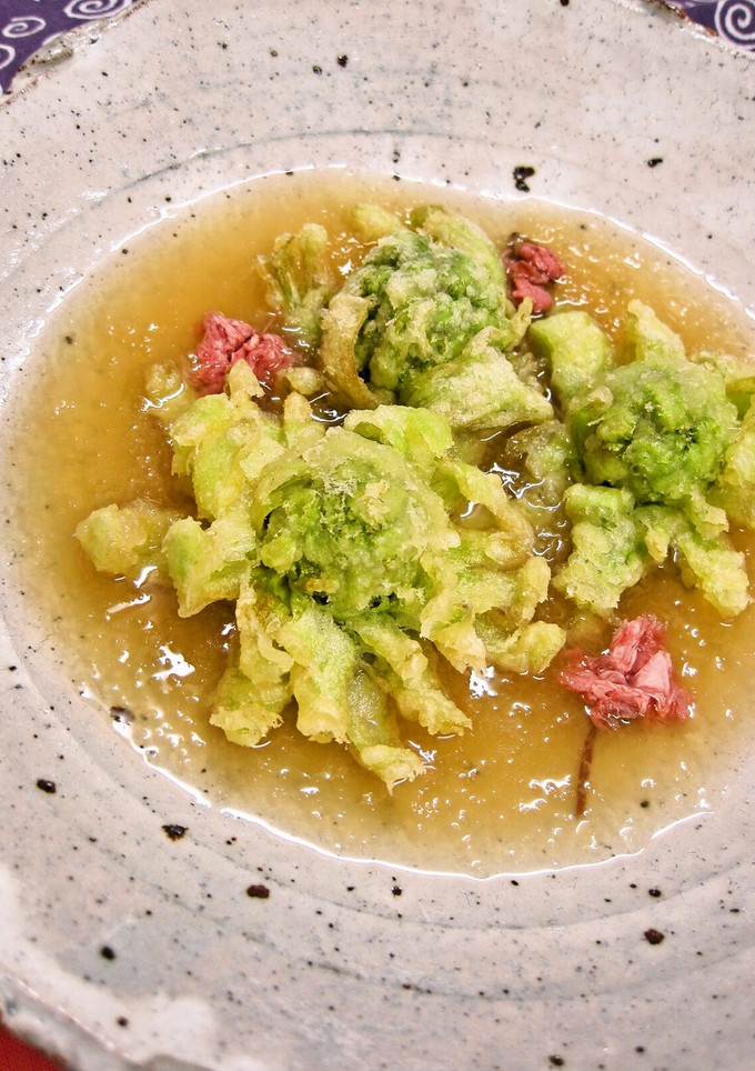 ふきのとうのみぞれ餡かけ-レシピのメイン写真