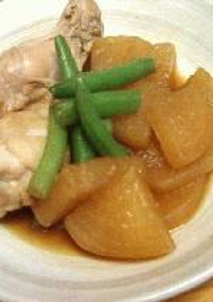 鶏手羽元と大根の煮物-レシピのメイン写真