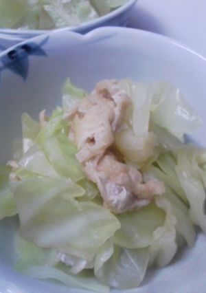 ☆キャベツと油あげの煮物☆-レシピのメイン写真