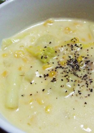 簡単♪コーンクリームシチュー☆小麦粉不要-レシピのメイン写真