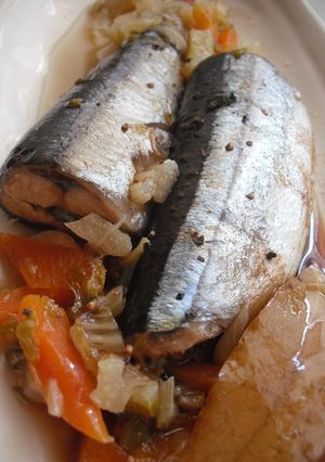 秋刀魚のオイルサーディン-レシピのメイン写真