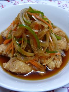 鶏胸肉とたっぷり野菜の南蛮漬け-レシピのメイン写真