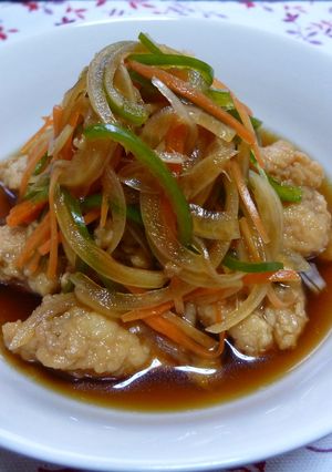 鶏胸肉とたっぷり野菜の南蛮漬け-レシピのメイン写真
