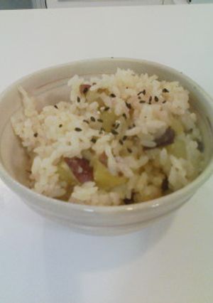 意外な美味しさ！さつま芋ご飯♪-レシピのメイン写真