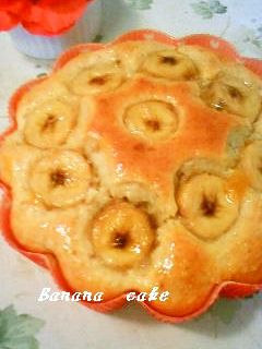 簡単ばななケーキ♪-レシピのメイン写真