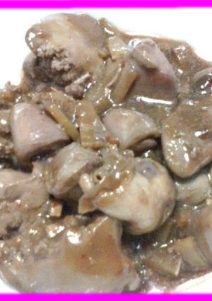 ☆簡単☆甘辛に煮たしょうがのレバー君-レシピのメイン写真