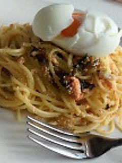 たらこと広島菜のパスタ-レシピのメイン写真