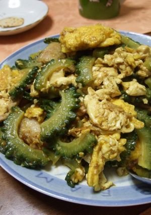 ★簡単★カレー風ゴーヤチャンプル-レシピのメイン写真