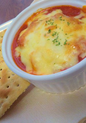 タコと豆のグラタン トマトソース-レシピのメイン写真