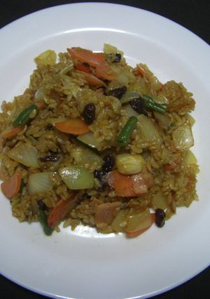 カレーピラフ-レシピのメイン写真
