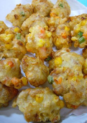 豚肉と野菜ミックスの天ぷら-レシピのメイン写真