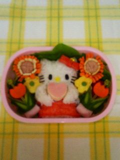 ☆☆キャラ弁☆☆キティちゃん弁当-レシピのメイン写真